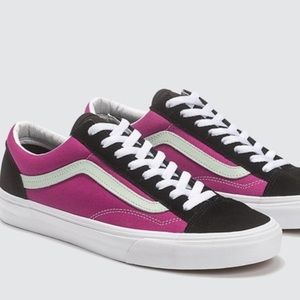 Purple/Baby Blue Vans